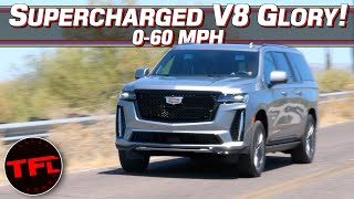 This SHOULD NOT Be Possible - the New 2023 Cadillac Escalade V Is Completely BONKERS! by The Fast Lane Truck