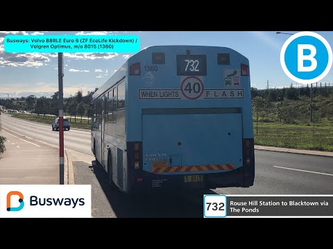 Busways: Volvo B8RLE Euro 6 (ZF EcoLife) / Volgren Optimus, m/o 8015 (1360)