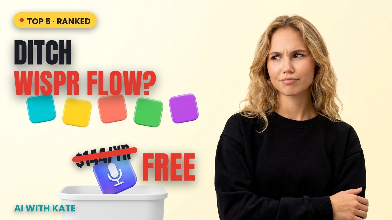 Wispr Flow alternatives (2026): 5 free & cheaper dictation apps