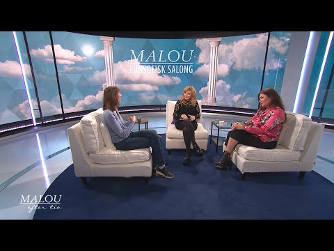 Jonna Bornemark i Filosofiska salongen: "”Har du sagt förlåt har du ändrat s - Malou Efter tio (TV4)