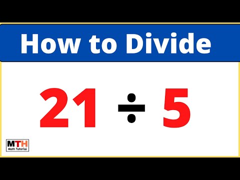 21 divided by 5 (long division) || 21÷5, value of 21/5
