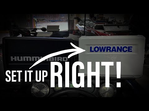 Set Up Your NEW LOWRANCE HDS Live & HDS Pro Units Like A PRO!!  (And Set Up NAVIONICS Maps!)
