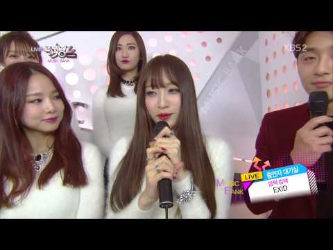 [1080p] 141205 EXID - Interview @ Music Bank