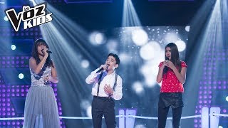 María Paula, Jorge y Michelle cantan Vivo por Ella - Batallas| La Voz Kids Colombia 2018