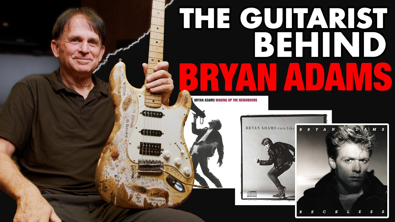 Keith Scott Revisits His Biggest Bryan Adams Guitar Parts - YouTube