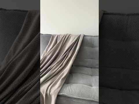 Плед-покрывало "Зигзаг №3", 100% хлопок, бежевый цвет - фото 1 - id-p2663309521