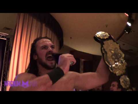 Evolve Championship Match - Drew Galloway vs  Stevie Richards vs  Devin Thomas in Magnum Pro