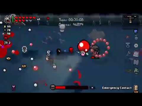 Isaac afterbirth +  = Enfrentando  os bosses  the lamb / hush e delirium