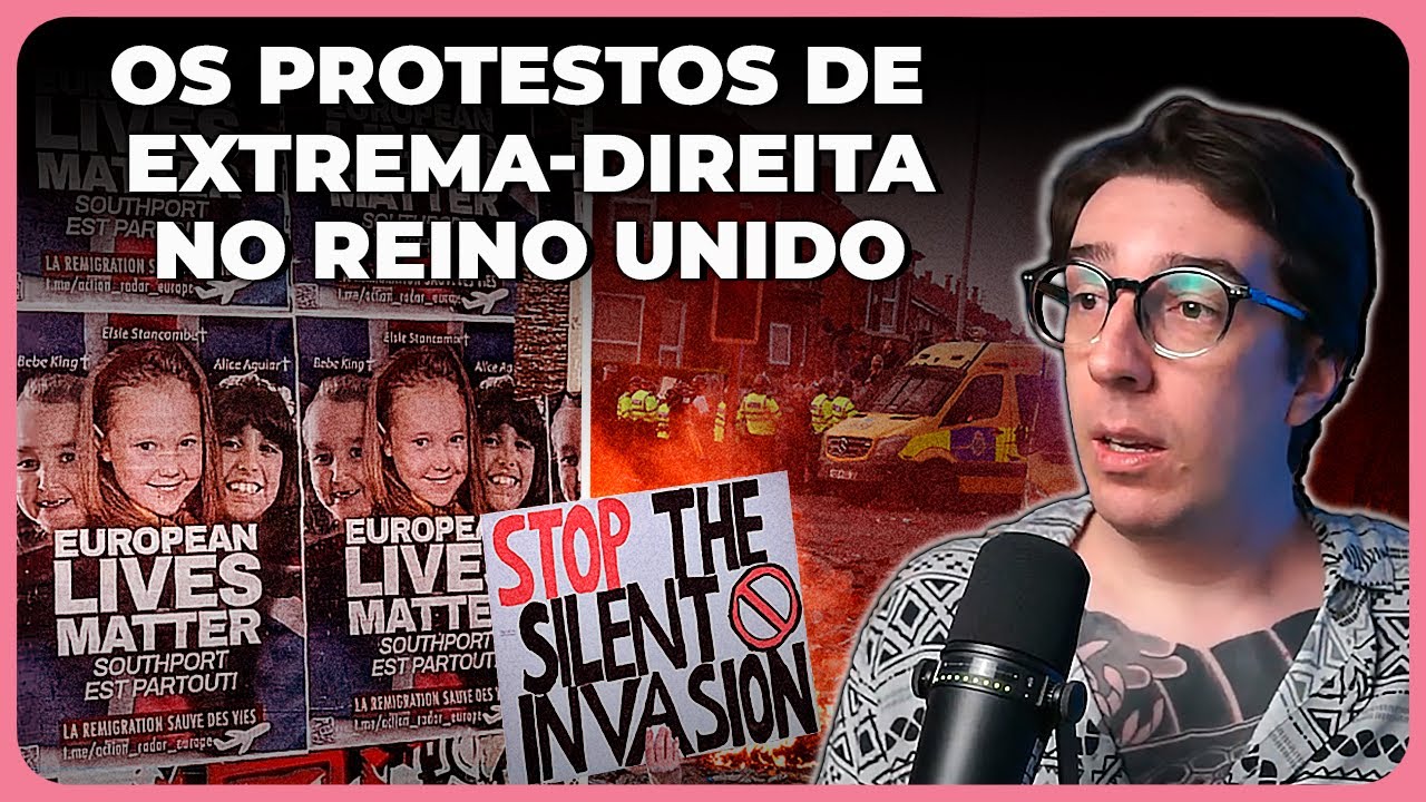 COMO UM ATENTADO VIROU O ESTOPIM PARA A EXTREMA-DIREITA NO REINO UNIDO | Cortes do Ian Neves