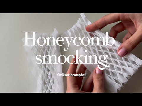 Timeless Couture: How to Create Honeycomb Smocking