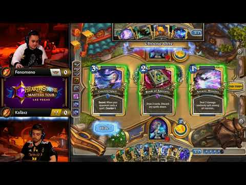 Fenomeno vs. Kalàxz – Top 8 Group A Losers – Hearthstone Masters Tour Las Vegas – Day 3