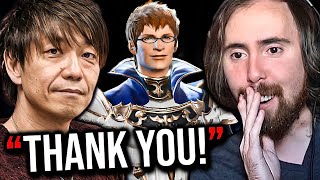 FFXIV Lead Dev &quot;Yoshi P&quot; Thanks Asmongold for Playing