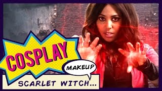 Scarlet Witch Makeup/Hair Tutorial ∞ Cosplay Curious w/ CuriousJoi