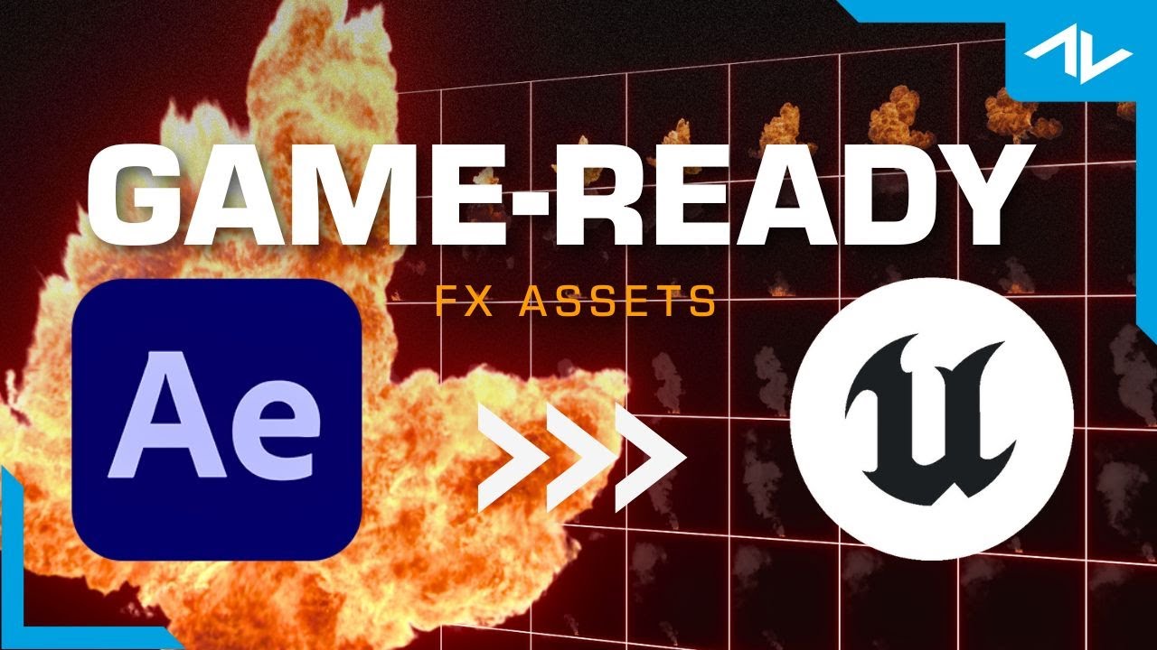 Turn ActionVFX Sprite Sheets into UE5 Flipbooks | After Effects Tutorial