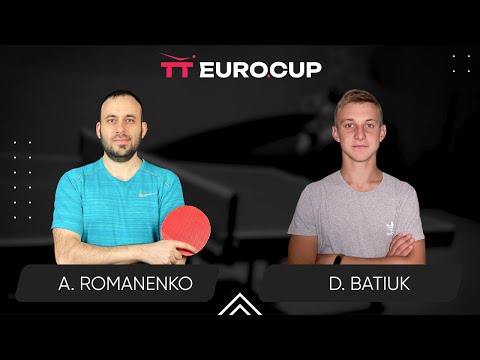 20:05 Andrii Romanenko - Dmytro Batiuk 12.01.2024TT Euro.Cup Ukraine Master. TABLE 3