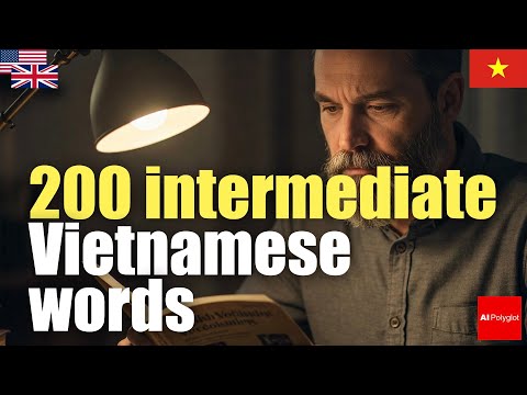 200 intermediate Vietnamese words | Passive listening | L2Language | with hiragana