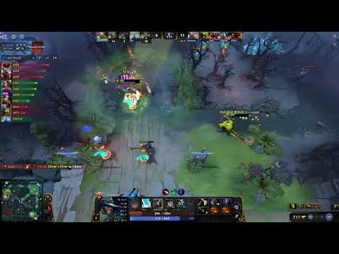 Attacker's kunkka - excellent aim and execution of Tidebringer - 7.33b patch #dota2 #dota2gameplay