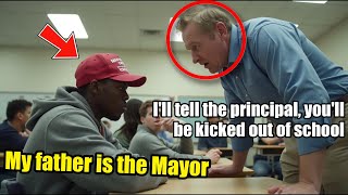 Teacher Yells At A Black Teen In A MAGA Cap, Unaware That His Father Is The Mayor Of The City