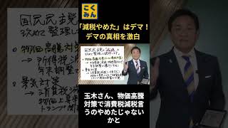 【玉木雄一郎】「消費税減税やめた」はデマ！なぜメディア報道は歪むのか？