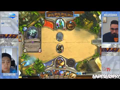 ROOT Gaming Hearthstone Invitational - Semi Finals - Strifecro vs Lifecoach