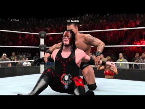 WWE 2K15 My Career Reese vs Kane
