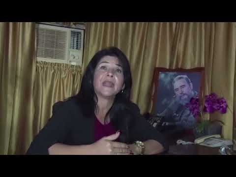 Entrevista a la primera secretaria del Partido de Los Palacio, Pinar del Río