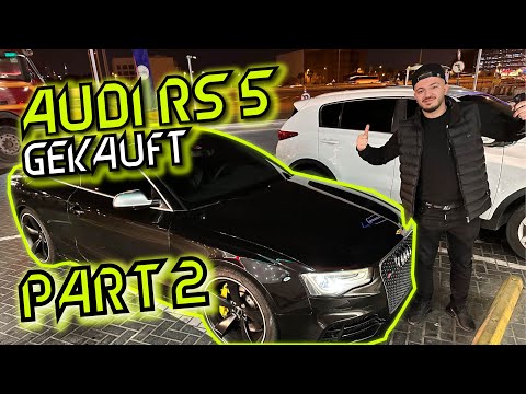 AUDI RS5 Ausstattung + Test Teil 2🔥🚀 | BunjoBoost | Dubai Vlog
