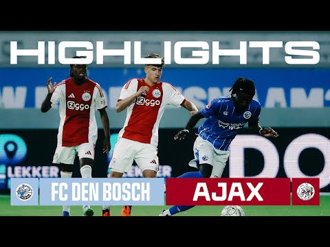 Highlights FC Den Bosch - Ajax | Keuken Kampioen Divisie