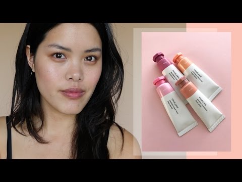 GLOSSIER Cloud Paint + GRWM