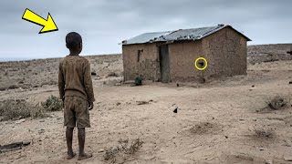 Para el niño huérfano, solo quedó una casa de barro como refugio — pero…