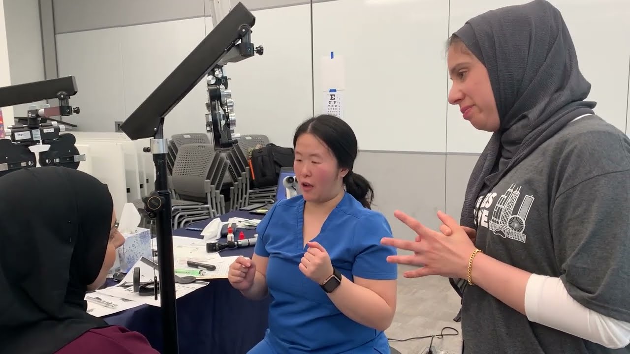 Mobile Eye Clinic with VSP and RefugeeOne