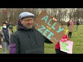 Demonstranten laten klimaatalarm afgaan