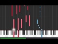 Violetta - En Mi Mundo - Piano Tutorial in Synthesia ...