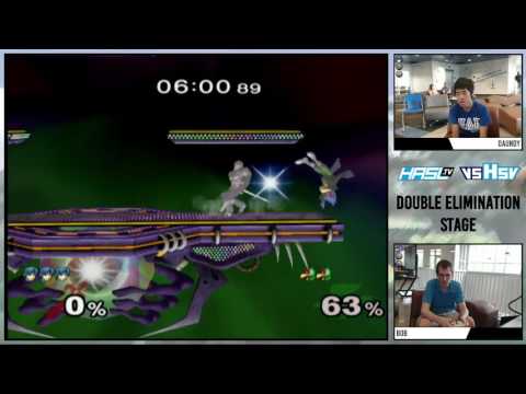 vsHsv s1e11 – Daundy (Marth) vs Bob (Falco/DK) – Winners Semis – Melee