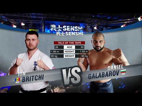 SENSHI 7   fight #3   Ion Britchi vs  Daniel Galabarov