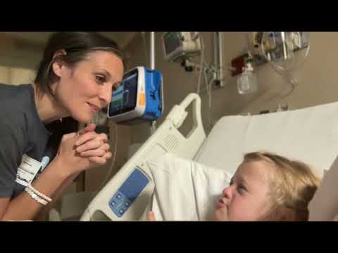 Mabel stays in the hospital. #downsyndrome #disability #specialneeds #specialneedsmom