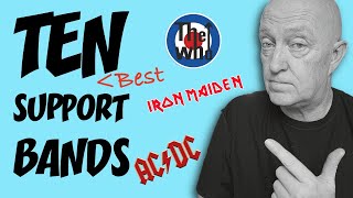 Ten Support Bands - That Utterly DESTROYED the Headliner