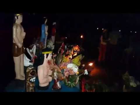 Grupo De Tambor 7 Rayos (tambor de san millan) (12 de octubre 2014) (baile en candela)