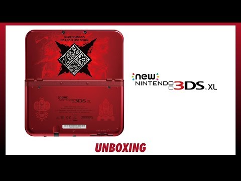 New Nintendo 3DS XL "Monster Hunter Generations Edition" | Unboxing