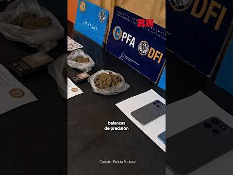 Allanamientos en Cipolletti dos detenidos tras desarticular tres puntos de venta de droga