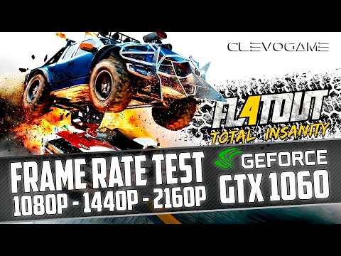 FlatOut 4 Total Insanity GTX 1060 - FX 6300 - 1080p - 1440p - 4K