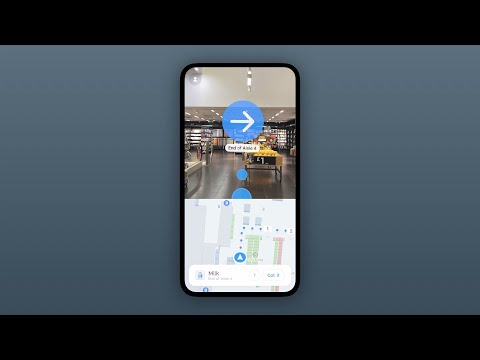 Grocery store AR + maps - find everything on your shopping list!