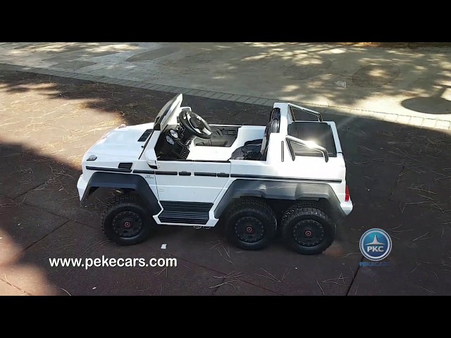 Coche Eléctrico Mercedes G63 AMG Con Mando A Distancia Para Niños De 1 A 5 Años