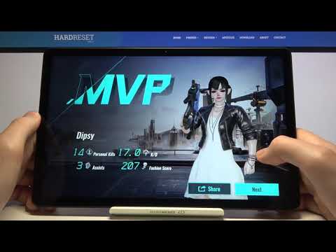 Gaming Test of Cyber Hunter on Lenovo Tab P11 – Efficiency Test