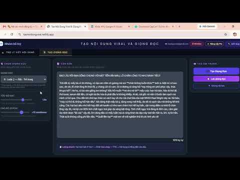 Hướng dẫn sử dụng App — Tạo Nội Dung Viral