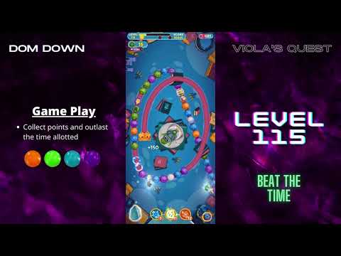 Viola's Quest 🟣🟠🔴 / Level 115 / Dom Down