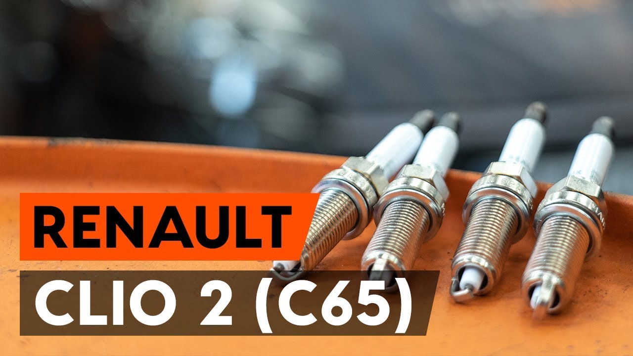Jak vyměnit zapalovací svíčky na Renault Clio 2 – návod k výměně