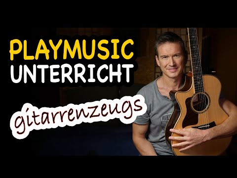 GITARRE LERNEN mit PlayMusic Unterricht | Kanaltrailer