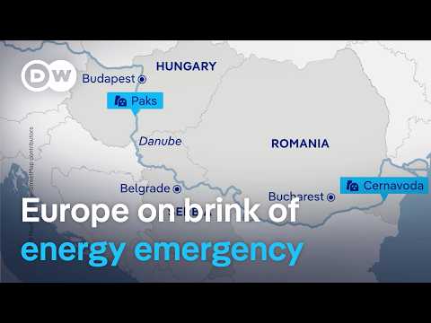 Heatwaves and record-low water levels threaten European energy crisis | DW News