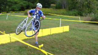 preview picture of video 'Paul Boudreau racing CX in Northfield 2005'
